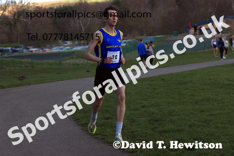 Senior Mens 2026 NECAA Royal Signals Road Relays, Hetton Lyons Country Park, Hetton le Hole. Photo: David T. Hewitson/Sports for All Pics